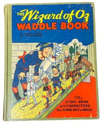 THE WZZARD OF OZ WADDLE BOOK L. FRANK BAUM 1934