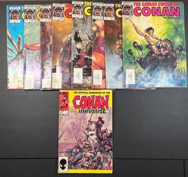 CONAN COMIC BOOK LOT INCLUDING #1 CONAN UNIVERSE
