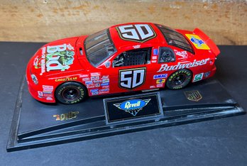 NASCAR #50 Budweiser LIMITED EDITION DIE-CAST