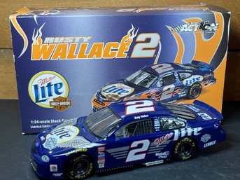 NASCAR RUSTY WALLACE #2 LIMITED EDITION DIE-CAST 2002