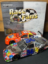 NASCAR LIMITED EDITION DIE-CAST CARS #10 TIDE #36 M&M'S