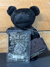 Grateful Dead BLACK PETER LIMITED EDITION COLLECTIBLE PLUSH BEAR SERIAL NUMBERED
