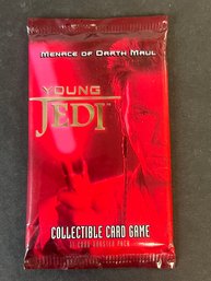 YOUNG JEDI GAME CARD UNOPENED PACK