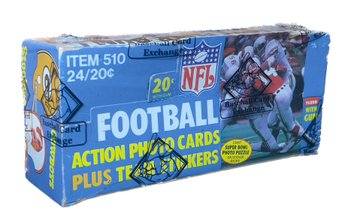 1979 Fleer Football Box 24 Packs BBCE Authenticated FACTORY SEALED