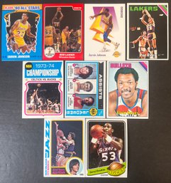STAR BASKETBALL CARD LOT 1970S-1980S
