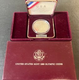 1988 SILVER OLYMPICS US COIN