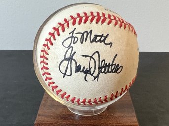 CRAIG NETTLES AUTOGRAPHED BASEBALL