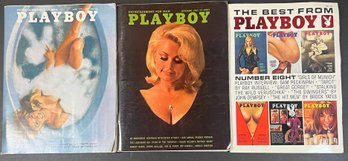 Vintage Playboy Magazine Lot - 1970's