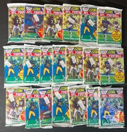 1990 Score Football Pack Lot Of 20 Factory Sealed
