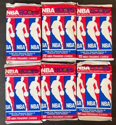 1990 HOOPS BASKETBALL CARD PACK LOT