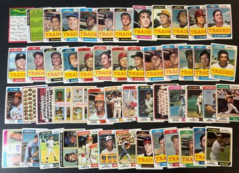 1974 TOPPS BASEBALL CARD LOT