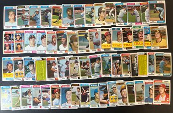 1974 TOPPS BASEBALL CARD LOT