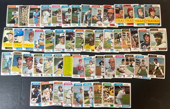 1974 TOPPS BASEBALL CARD LOT