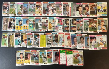 1974 TOPPS BASEBALL CARD LOT