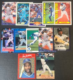 BO JACKSON BASEBALL CARD LOT