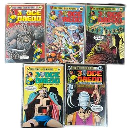 JUDGE DREDD COMIC BOOK SERIES 1983 # 1-5