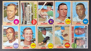 1968 Topps Baseball Lot