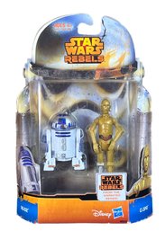 STAR WARS REBELS R2-D2 & C3PO ACTION FIGURE SEALED