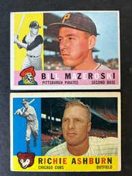 1960 TOPPS BASEBALL CARD LOT