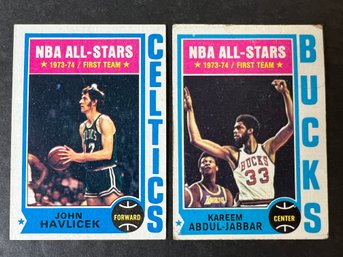 1973 TOPPS BASKETBALL CARD LOT