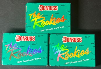 1991 Donruss Baseball The Rookies Sets (3)