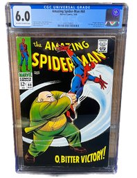 1968 Amazing Spider-Man Comic Book #60 CGC 6.0