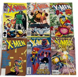 MARVEL X-MEN COMIC BOOK LOT (6)