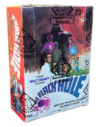 1979 TOPPS BLACK HOLE TRADING CARD BOX 36 PACKS FACTORY SEALED BBCE