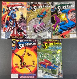 DC SUPERMAN BOOK LOT (5)