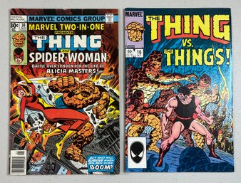 Marvel Comics THING & Spider Woman