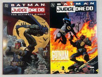 DC Comics Batman Judge Dredd The Ultimate Riddle Comic Book Lot
