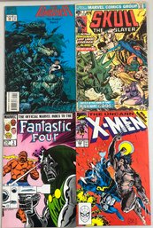 Marvel Comic Book Lot The Punisher Skull Fantastic Four X-Men