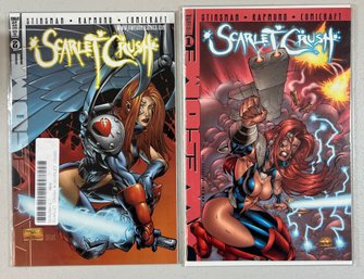 Scarlett Crush Comic Book Lot  Awesome Comics 1&2