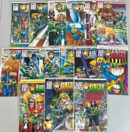 Fleetway Comics Judge Anderson Comic Book Lot Issues 1-15