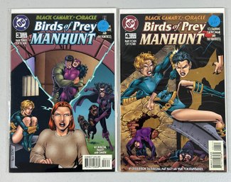 DC Comics Birds Of Prey Manhunt Lot