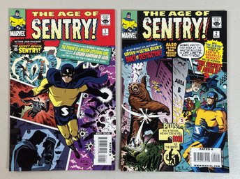 MARVEL THE AGE OF SENTRY COMIC BOOKS # 1 & 2