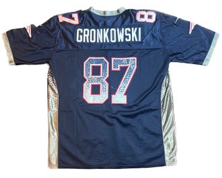 ROB GRONKOWSKI AUTHENTIC NIKE ON FIELD SUPER BOWL LVII JERSEY SIZE LARGE NEW ENGLAND PATRIOTS NFL