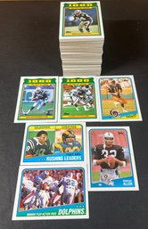 1988 TOPPS FOOTBALL LOT OF 170