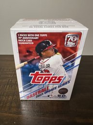 2021 BLASTER TOPPS BASEBALL CARD BOX SEALED