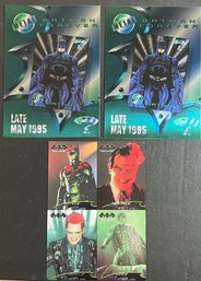 DC BATMAN PROMO CARDS UNCUT