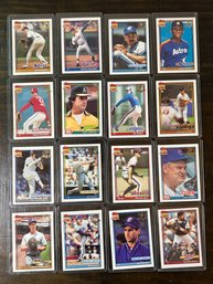 1991 Topps DESERT SHIELD Rare Baseball Card Lot