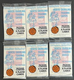 1989 UNC BASKETBALL PACKS JORDAN COLLEGE CARDS FACTORY SEALED