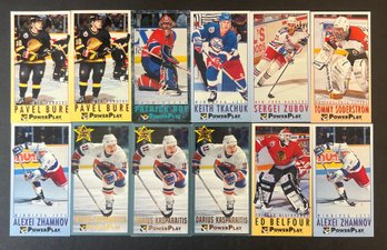 1993 FLEER POWER PLAY HOCKY LOT