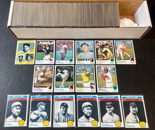 1973 Topps Baseball Near Complete Set 624/660