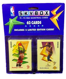 1991-92 Skybox Basketball 62-Card Blister Packs