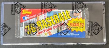 1984 Topps Baseball Rack Pack BBCE