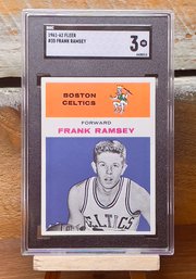 1961 FLEER BASKETBALL #35 FRANK RAMSEY SGC 3 VG