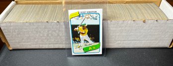 1980 Topps Baseball Complete Set ~ Ricky Henderson Rookie