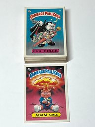 1985 Garbage Pail Kids Series 1 Partial Set 51 Different With Adam Bomb