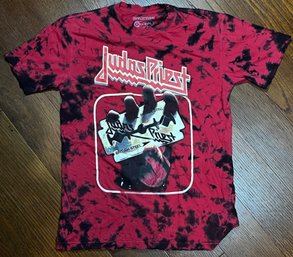 JUDAS PRIEST GRAPHIC BAND T-SHIRT SIZE - LARGE